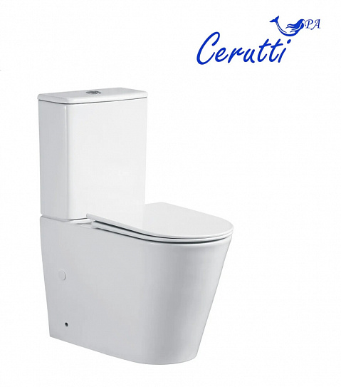 Унитаз напольный Cerutti PIERA Tornado с бачком Cerutti spa, CT10560