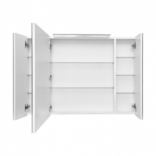 Зеркальный шкаф Roca Oleta 100 белый глянец, A857648806