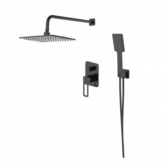 Душевая система скрытого монтажа с тропическим душем Iddis Slide SLIBL02i67