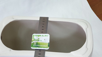 Бачок унитаза Сириус Элеганс W600101 (без арматуры,без крышки) Vidima (межосевое расстояние 15см, нижний подвод)