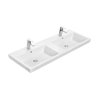 Раковина подвесная Roca The Gap 120х46, подвесная, 2 чаши A3270YS000