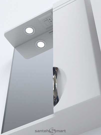 Шкаф-зеркало в ванную Vigo Jika 500 правое без подсветки