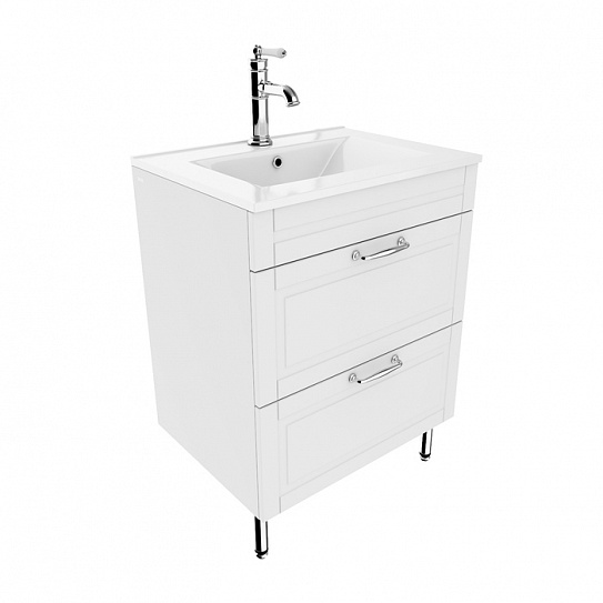 Тумба с раковиной, напольная IDDIS Oxford OXF60W0i95K 60 см