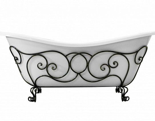 Ванна отдельностоящая 180х74 из литого мрамора Эстет Бостон ФР-00000624