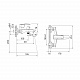 Комплект смесителей для ванны и раковины Iddis Ray RAYSB02i02WA  RAYSB00i01