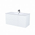 Тумба с умывальником (0131000i28) подвесная 100 см, белый, IDDIS Bild BIL10W0i95K
