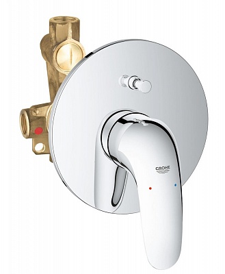 Смеситель для ванны Grohe Eurostyle 2015 Solid со встраиваемым механимом