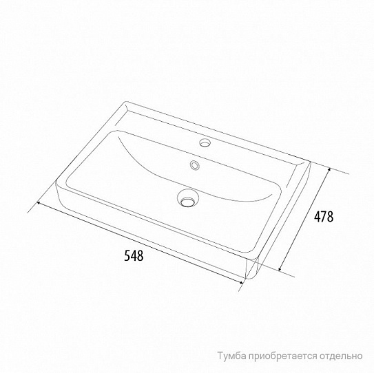 Раковина Iddis 0045500i28