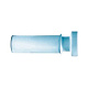 Карниз для ванной комнаты, 110-200 см, голубой, Elegante, IDDIS, 011A200I14