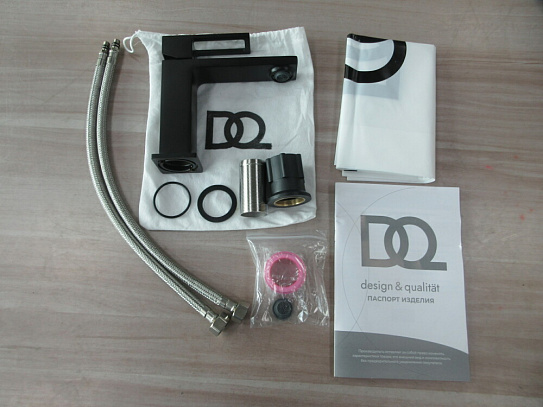 Смеситель для раковины DQ Dortmund DA1712105 черный