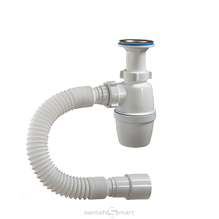 Сифон ORIO 1 1/2 40 с гибкой трубой A -40029