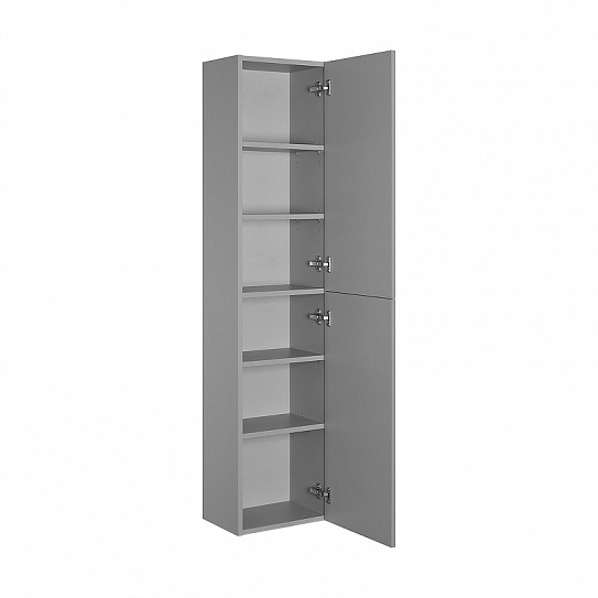 Шкаф-колонна 345x250x1504мм Roca DOMI ZRU9307875 серый матовый
