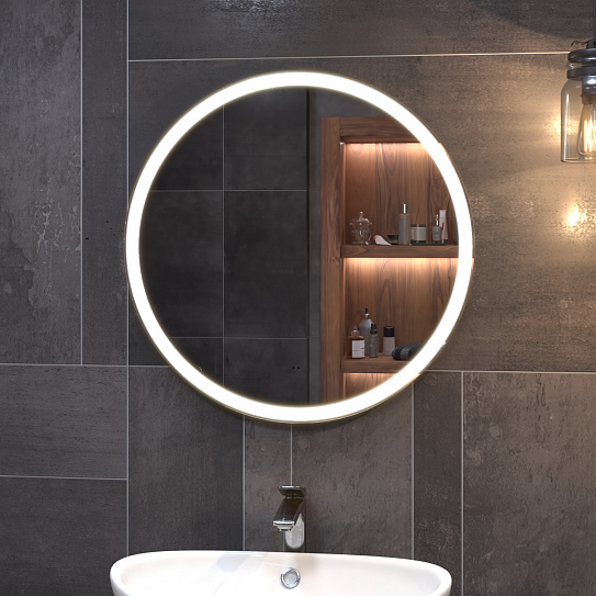 Зеркало круглое 70 см VIGO Cosmo 700 Comfort (подсветка, антизапотевание)