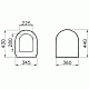 Комплект инсталляции с унитазом Vitra Zentrum 9012B003-7206(4в1)