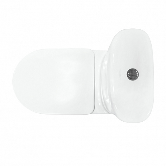 Унитаз-компакт Sanita Luxe Art дюропласт, микролифт WC.CC/Art/2-DM/WHT.G/S1