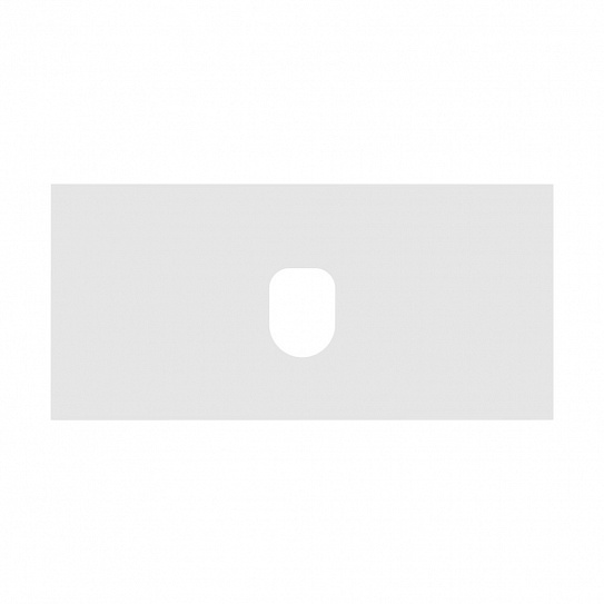 Столешница под раковину Aquaton Либерти 100 белый глянец 1A281103LY010