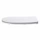 Унитаз стандарт 2-режима Сантек Остин softclose SLIM 1WH501856 сиденье дюропласт