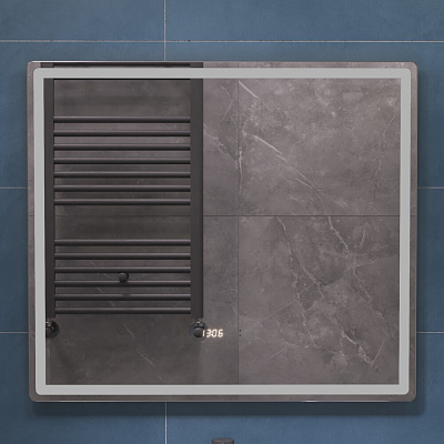 Зеркало в ванную 80х70 VIGO Geometry Luxe 800 на взмах