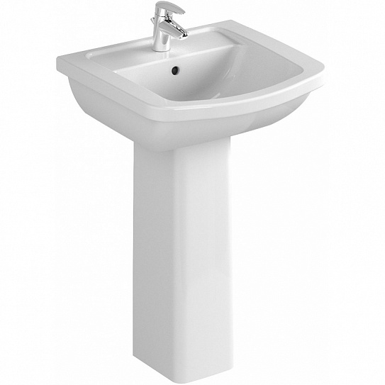 Раковина с пьедесталом 55 см Vitra Form 300 9602В003-7650