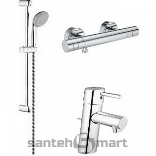 Комплект 3в1 для душа GROHE GROHTHERM1000 COSMO 117643
