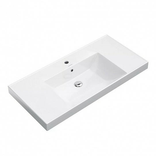 Мебельная раковина 100 CUBO белая глянцевая Kerama Marazzi CU.wb.100