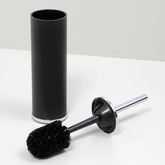 Щетка для унитаза напольная WasserKraft K-1027BLACK