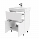 Тумба напольная MIRSANT Soho Quadro Light 60 УТ000073635 (раковина Fest-60)