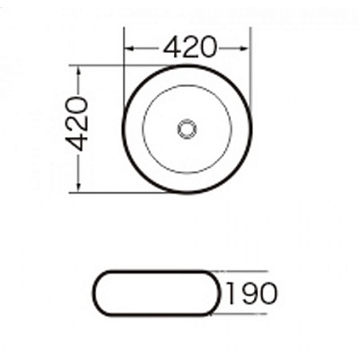 Раковина Grossman GR-3010 (42*42*19)