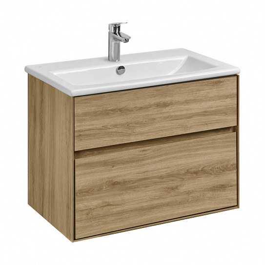 Тумба под накладную раковину Aquaton Либерти 75 дуб эльвезия 1A279501LYC70