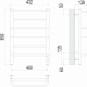 Полотенцесушитель электрический Terminus Евромикс П6 400х650 quick touch 4670078531261