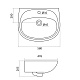 Раковина Santek Анимо 60 1WH110508