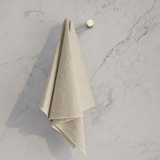 Комплект одинарных крючков Iddis Petite PET2G01i41 матовое золото