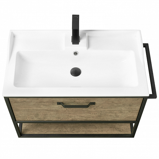 Тумба под накладную раковину Aquaton Лофт Фабрик 80 дуб кантри 1A242401LTDY0