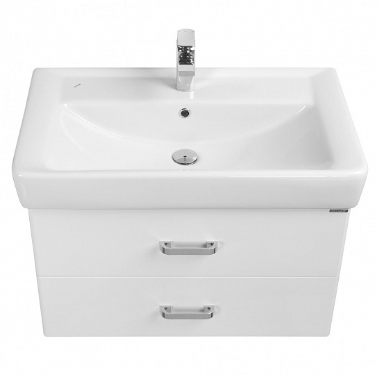 Тумба с раковиной Акватон Америна 80 белая 1A137701AM010