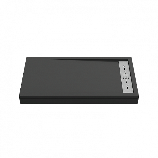 Поддон из литьевого мрамора 100×80 Good Door Stella черный ЛП00156