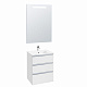 Тумба с раковиной Roca The Gap 60 белый глянец 3 ящика A857404806