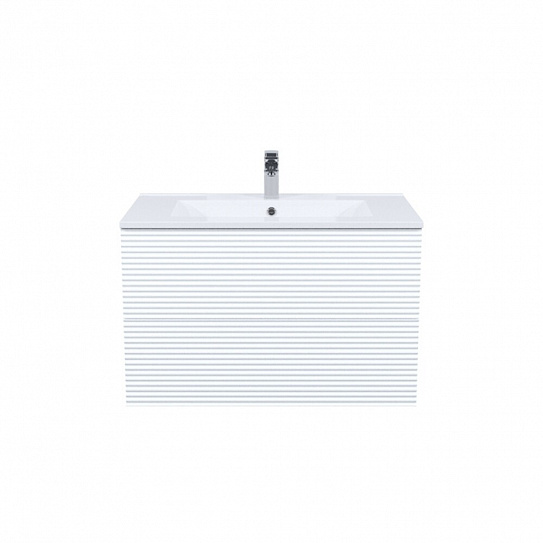 Тумба с раковиной (0138000i28) подвесная 80 см белая IDDIS Bild BIL80W0i95K