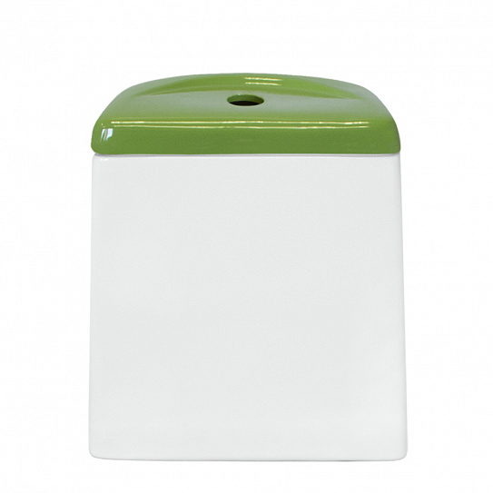 Унитаз-компакт Sanita Luxe Best Color Green (сиденье дюропласт, микролифт) BSTSLCC09130522