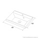 Раковина Iddis Wash Basin 0136000i28