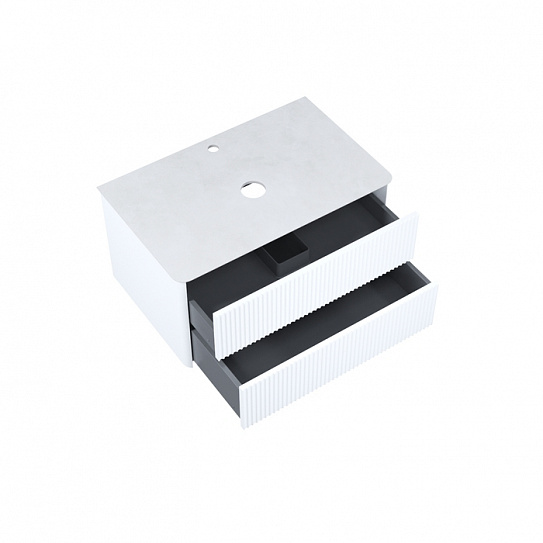 Тумба подвесная со столешницей 80 Iddis Aiger AIG80W0i95K