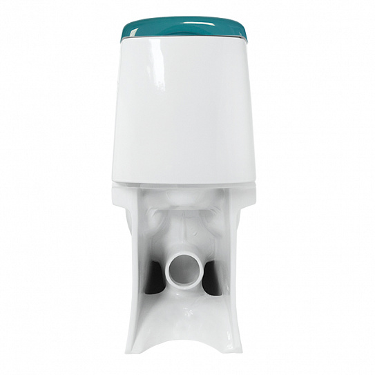 Унитаз-компакт Sanita Luxe Best Color Sea (сиденье дюропласт, микролифт) BSTSLCC08120522