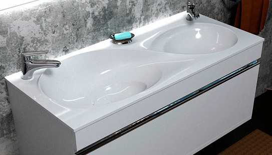 Раковина мебельная Velvex Otto 100 белая rkOTT100-81