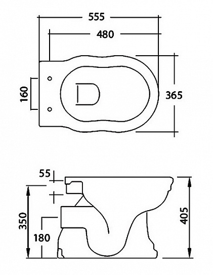 Сиденье для унитаза Cezares Royal Palace с микролифтом (петли золото) CZR-Т-012M-S-G