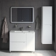 Тумба с умывальником, напольная, белая, 100 см, IDDIS Edifice EDI10WFi95K