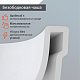 Комплект инсталляции с унитазом 3в1 Vitra 7855N007-7150