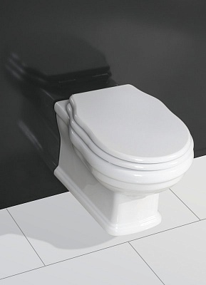 Чаша унитаза подвесного безободкового P-trap Belbagno BOHEME  BB115CH