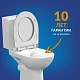Унитаз компакт Cersanit NATURE Clean On 011 3/5 DPL EO slim