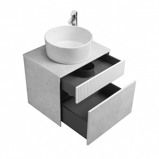 Тумба под накладную раковину AQUATON Марбл 60 1A276101MH4C0