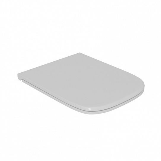 Сиденье для унитаза D&K DS0416 DT1516016, DT1516516 микролифт дюропласт белый