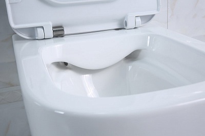 Чаша унитаза подвесного безободкового с креплением Belbagno GENOVA  BB1102CH